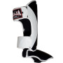 Raja Boxing RTSP-1-D Muay Thai Shin Guards Black-White