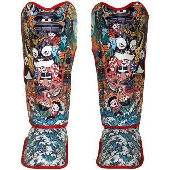 TKB Top King TKSGCT-CN Shin Guards Muay Thai Boxing "Chinese Culture New Year"