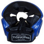 TKB Top King "Super Star" Boxing Headgear Head Guard Blue