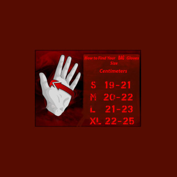 TKB TopKing "Air" Bag Gloves Muay Thai Boxing Mitts Close Thumb White-Black-Red