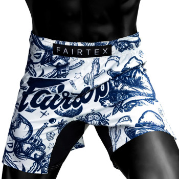 Fairtex AB24 MMA Shorts Board "Saloon" Free Shipping