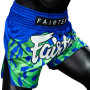 Fairtex "Jo Nattawut" Blue Muay Thai Boxing Shorts Free Shipping