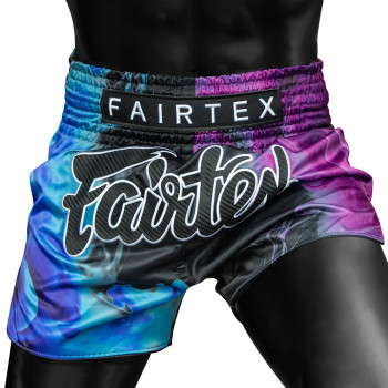 Fairtex BS1951 "Tech House" Black Muay Thai Boxing Shorts Free Shipping