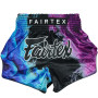 Fairtex BS1951 "Tech House" Black Muay Thai Boxing Shorts Free Shipping