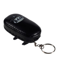 Raja Boxing Keychain Thai Pad Key Chain Key Fob Black Free Shipping