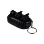 Raja Boxing Keychain Thai Pad Key Chain Key Fob Black Free Shipping