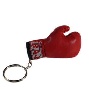 Raja Boxing Keychain Key Chain Key Fob Boxing Glove Red Free Shipping