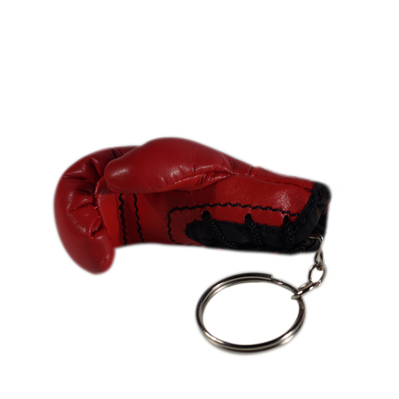 Raja Boxing Keychain Key Chain Key Fob Boxing Glove Red Free Shipping