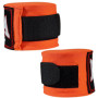 Raja Boxing Hand Wraps Muay Thai Boxing Elastic Cotton Orange Free Shipping