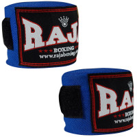 Raja Boxing Hand Wraps Muay Thai Boxing Elastic Cotton Blue Free Shipping