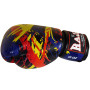 Raja Boxing Muay Thai Gloves "Paint" Black