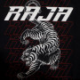 Raja Boxing Muay Thai T-Shirt "Tiger" Black Free Shipping