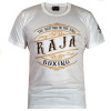 Raja Boxing Muay Thai T-Shirt "Vintage" White Free Shipping