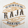 Raja Boxing Muay Thai T-Shirt "Vintage" White Free Shipping