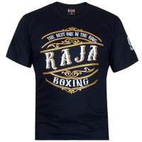 Raja Boxing Muay Thai T-Shirt "Vintage" Black Free Shipping