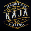 Raja Boxing Muay Thai T-Shirt "Vintage" Black Free Shipping
