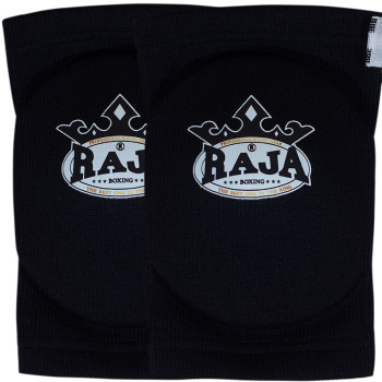 Raja Boxing Elbow Pads Guards Muay Thai Boxing Free Size Free Shipping Black