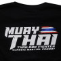 Muay Thai T-Shirt "Fighter" Black Free Shipping