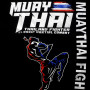 Muay Thai T-Shirt "Fighter" Black Free Shipping