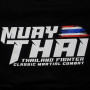 Muay Thai T-Shirt "Fighter" Black Free Shipping