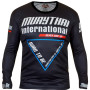 "Born To Be" PSBT-15 Long Sleeve T-Shirt Muay Thai Boxing Training Gym Quick Dry Free Shipping