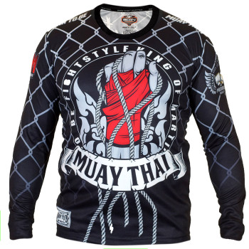 "Born To Be" PSBT-13 Long Sleeve T-Shirt Muay Thai Boxing Training Gym Quick Dry Free Shipping