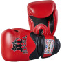 Mongkol "Breathable" Muay Thai Boxing Gloves Mesh Palm Red-Black