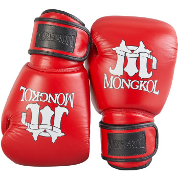 Mongkol BGM-01 Universal Muay Thai Boxing Gloves Red