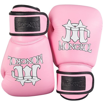 Mongkol BGM-01 Universal Muay Thai Boxing Gloves Pink