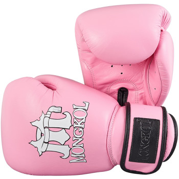 Mongkol BGM-01 Universal Muay Thai Boxing Gloves Pink