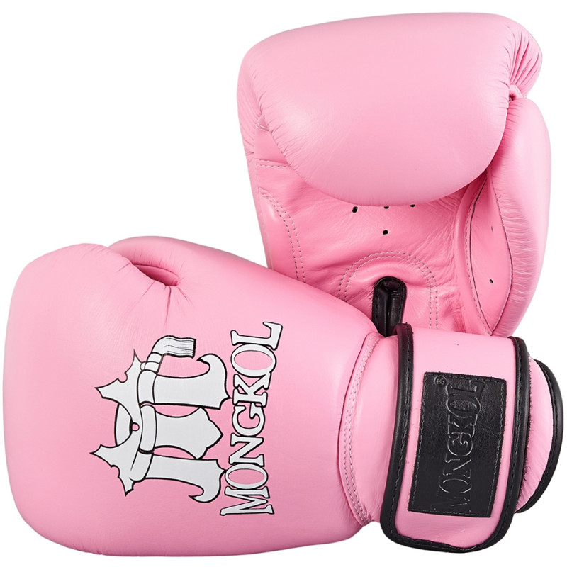 Mongkol BGM-01 Universal Muay Thai Boxing Gloves Pink