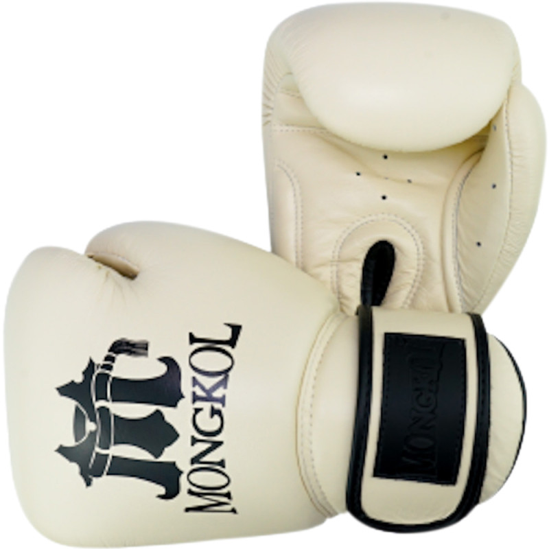 Mongkol BGM-01 Universal Muay Thai Boxing Gloves Beige