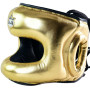 Raja Boxing Headgear Head Guard Full Face Bumper Gold