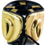 Raja Boxing Headgear Head Guard Full Face Bumper Gold