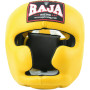 Raja Boxing Head Guard Headgear Muay Thai Boxing Yellow