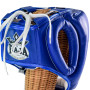 Raja Boxing Head Guard Headgear Muay Thai Boxing Blue