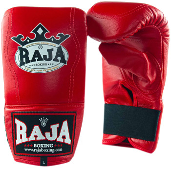 Raja Boxing Bag Gloves Muay Thai Red