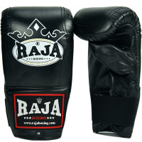 Raja Boxing Bag Gloves Muay Thai Black