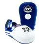 Raja Boxing RPM-7B Focus Mitts Muay Thai Closed Fingers Blue-White