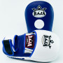 Raja Boxing RPM-7B Focus Mitts Muay Thai Closed Fingers Blue-White