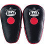 Raja Boxing RPM-7A Focus Mitts Muay Thai Open Fingers Black-Red