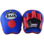 Raja Boxing RPM-3 Focus Mitts Muay Thai Boxing Blue-Red