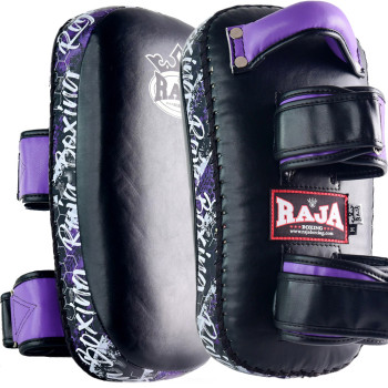 Raja Boxing "Racer" Thai Pads Muay Thai Black-Blue