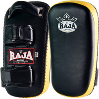 Raja Boxing RKP-S Thai Pads Muay Thai Black-Yellow