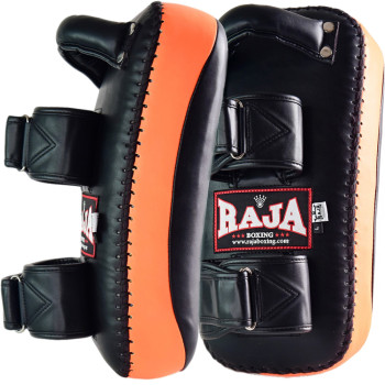 Raja Boxing RKP-S Thai Pads Muay Thai Black-Orange