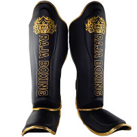 Raja Boxing "LS2" Muay Thai Shin Guards Black