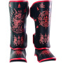 Raja Boxing "SakYan" Muay Thai Shin Guards Black