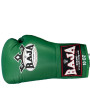 Raja Boxing "Single" Muay Thai Boxing Gloves Lace Up Green