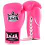 Raja Boxing "Single" Muay Thai Boxing Gloves Lace Up Pink