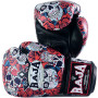 Raja Boxing Muay Thai Gloves "Rose Skull" 